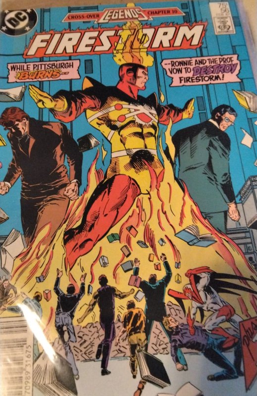 The Fury of Firestorm #56 Direct Edition (1987) Firestorm 