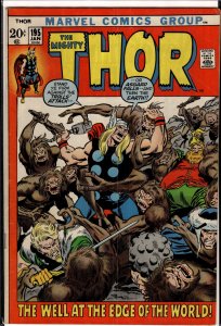 Thor #195 (1972) Thor