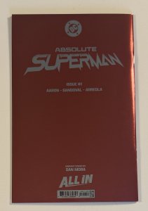 Absolute Superman #1 | 4th Print Cover C Dan Mora Foil Variant