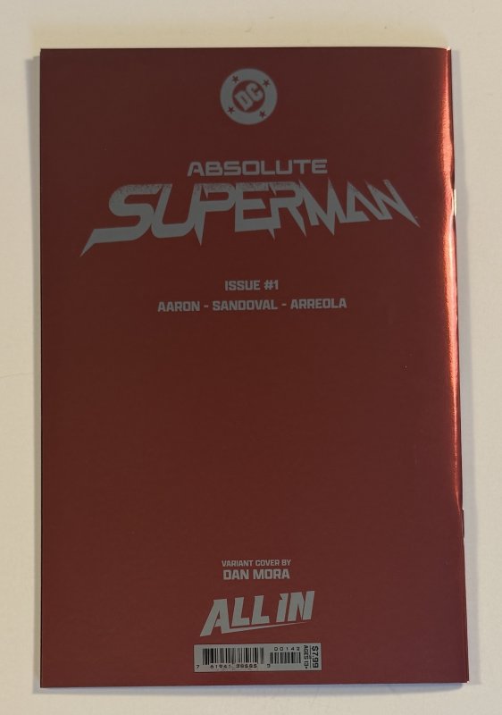 Absolute Superman #1 | 4th Print Cover C Dan Mora Foil Variant