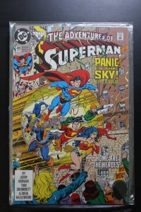 Adventures of Superman #489 Newsstand Edition (1992)
