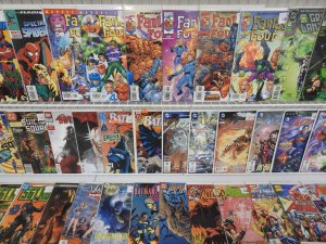 Huge Lot 130+ Comics W/ Fantastic Four, Batman, Thor +More AVG VF-