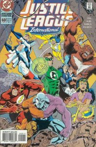 Justice League International #60 VF/NM; DC | save on shipping - details inside