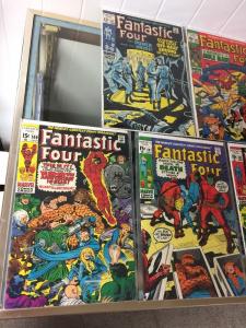 Fantastic Four 87 89 100 101 102 All 8.5 Very Fine+ Or Better