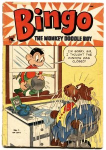 Bingo The Money Doodle Boy #1-Weird St. John Golden age funny animal comic