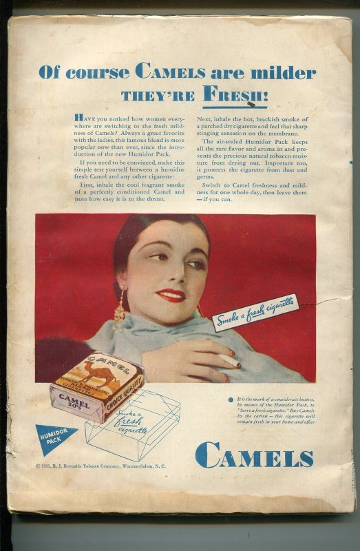 ASTOUNDING STORIES-08/1931-CLAYTON-H G WINTER-HARL VINCENT-PULP SCI-FI-vg