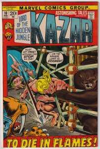 Astonishing Tales #10 (1972) Ka-Zar