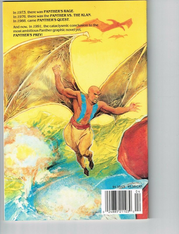 Black Panther: Panther's Prey #4 (1991) - 9.0 VF/NM *Final Issue*