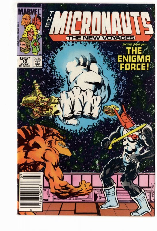 Micronauts: The New Voyages #10 (1985)