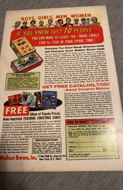 Brave and the Bold #61 (1965) - ORIGIN BLACK CANARY 1ST  MIST  - Solid mid grade