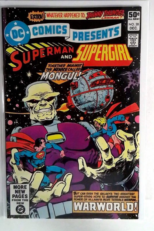 DC Presents (Superman Supergirl) #28 (1980) DC 9.2 Mongul 1st Print Comic Book
