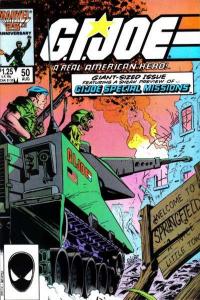 G.I. Joe: A Real American Hero (1982 series) #50, Good+ (Stock photo)