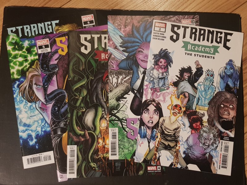 Strange Academy #2 Fourth Printing Variant PLUS #3, #4, #5, #6 (2020)