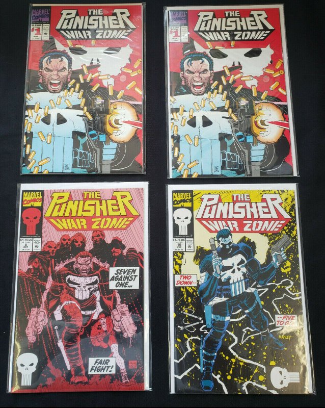 The Punisher War Zone (1992) #1, Comic Issues
