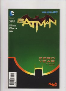 Batman #30 VF/NM 9.0 DC Comics 2014 New 52 Capullo & Snyder, Zero Year Final Act