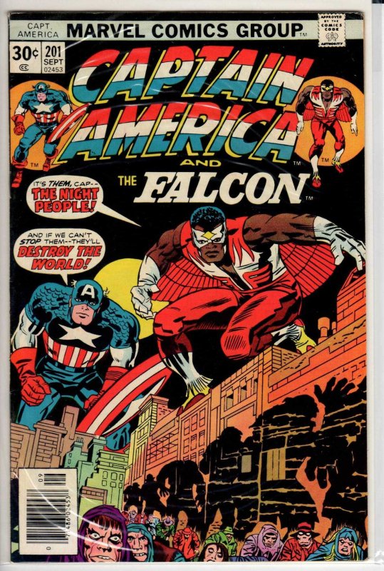 Captain America #201 Regular Edition (1976) 6.0 FN