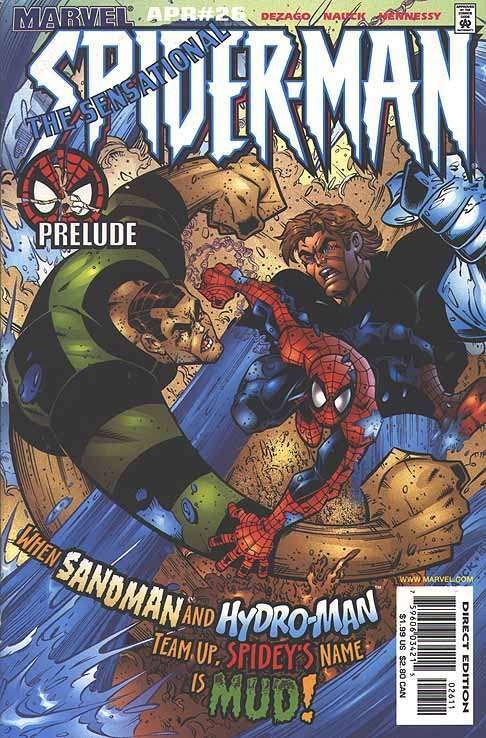 Sensational Spider-Man, The (2nd Series) #26 VF/NM ; Marvel | Sandman - Hydro-Ma