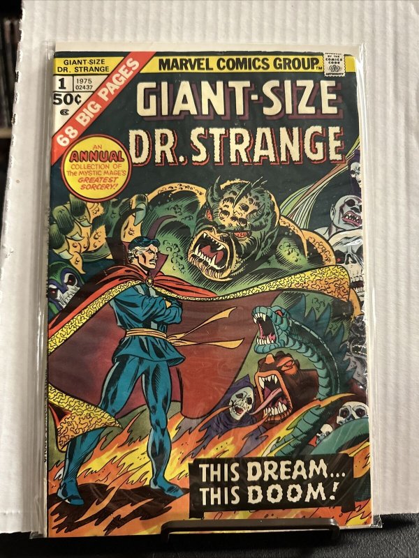 Giant Size Dr. Strange #1 Marvel 1975 Comic Book 