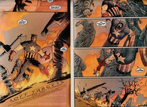 Captain America(Marvel Knights) # 1,2,3,4,5,6 Cap vs Genocidal Terrorists !