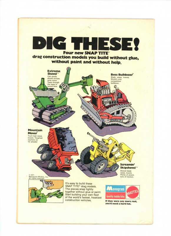 Weird Worlds #1  VG  1972  Kubert Cover!