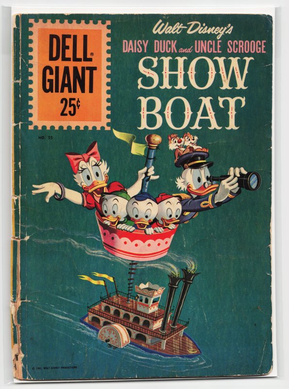 Dell Giant #55 (1962) Daisy Duck