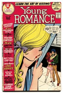 Young Romance #180 comic book DC-Giant issue-Art of Kissing-Love Hollywood Style