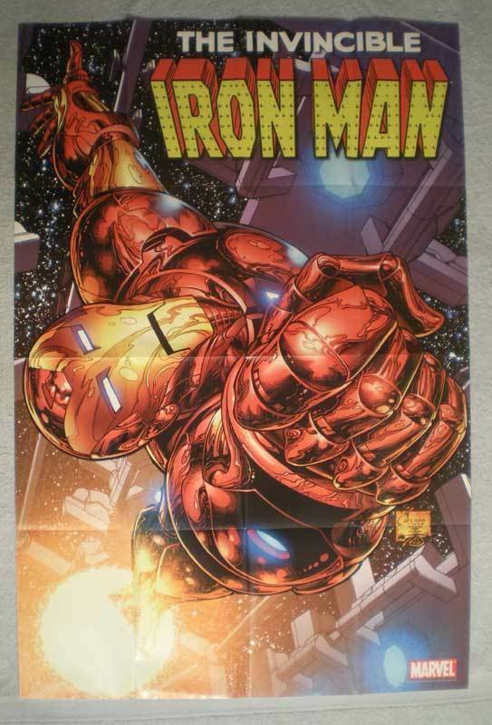 Marvel Iron Man - The Invincible Comic Book Cover Poster Print (24 x 36) 