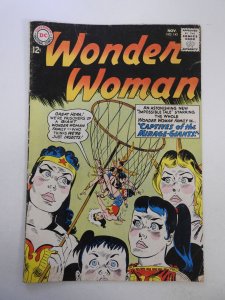 Wonder Woman #142 (1963) VG Condition centerfold detached top staple