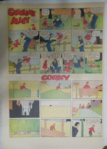  Gasoline Alley Sunday Page by Frank King 12/8/1940 Full Page ! 15 x 22 inches 