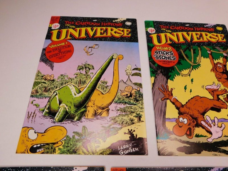 The Cartoon History of the Universe 1-7 Set Larry Gonick Underground Comix