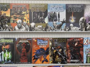 Huge Lot 42 TPB's W/ Walking Dead, Superman, Sandman, +More! Avg VF- Con...