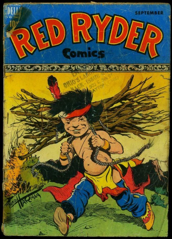 Red Ryder Comics #62 1948- Dell Western Fred Harman FAIR