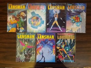 Lensman 1-6 + Gold Variant Complete Set Run! ~ NEAR MINT NM ~ 1990 Eternity 