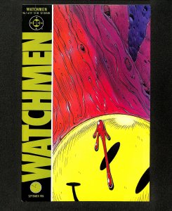 Watchmen #1 1st Rorschach! 1st Silk Spectre! 1st Ozymandias!