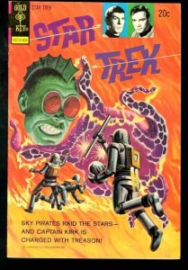 STAR TREK #24 PURPLE + GREEN ALIENS .1974. HIGH GRADE VF