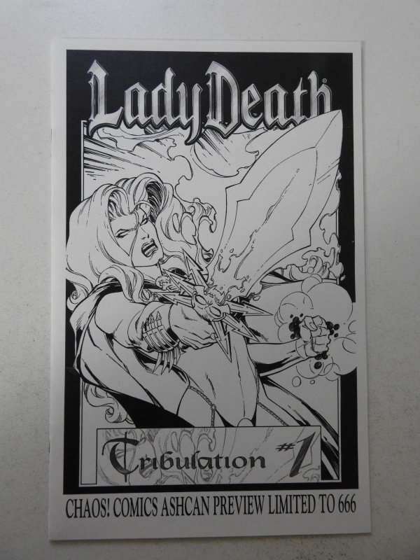 Lady Death: Tribulation #1 Ashcan Edition NM- Condition!