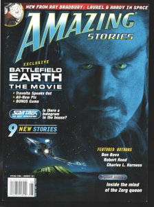 Amazing Stories #601 Fall 2000-John Travolta cover-Battlefield Earth-The Movi...