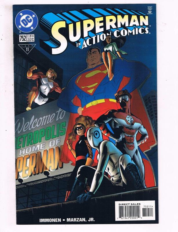 Action Comics #752 VF DC Comics Comic Book Immonen DE16