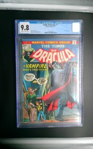 Tomb of Dracula #17, CGC 9.8, Blade Appearance Marvel Comics, 1974