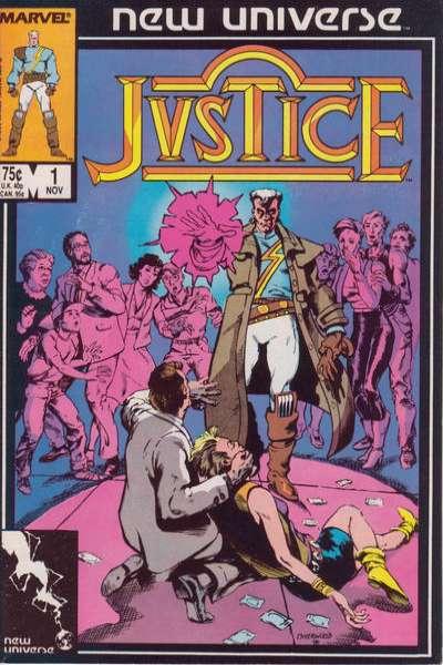 Justice (1986 series) #1, VF (Stock photo)