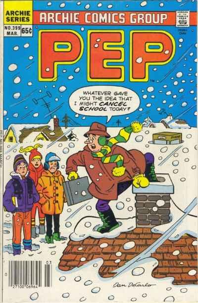 Pep Comics #399, NM- (Stock photo)