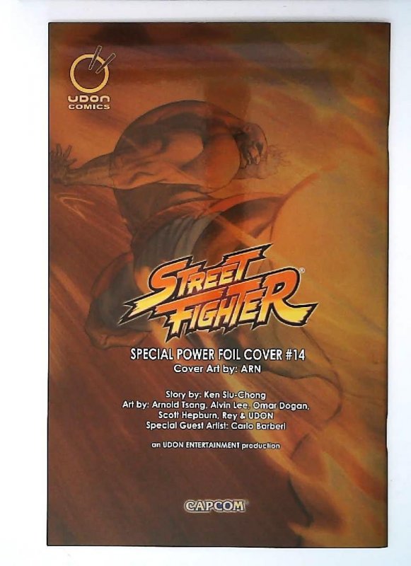 Street Fighter #14, Special Power Foil Cvr, UDON, 2004