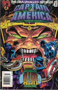 Captain America (1st Series) #441 (Newsstand) FN ; Marvel | Taking A.I.M. 3