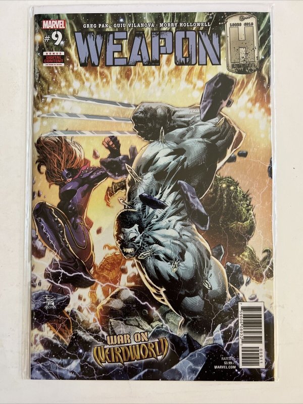 WEAPON H (2018) #2-9 LOT OF 8 HULK WOLVERINE WENDIGO BAGGED BOARDED