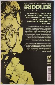 Riddler Year One #1 Cover A NM DC Comics 2022 