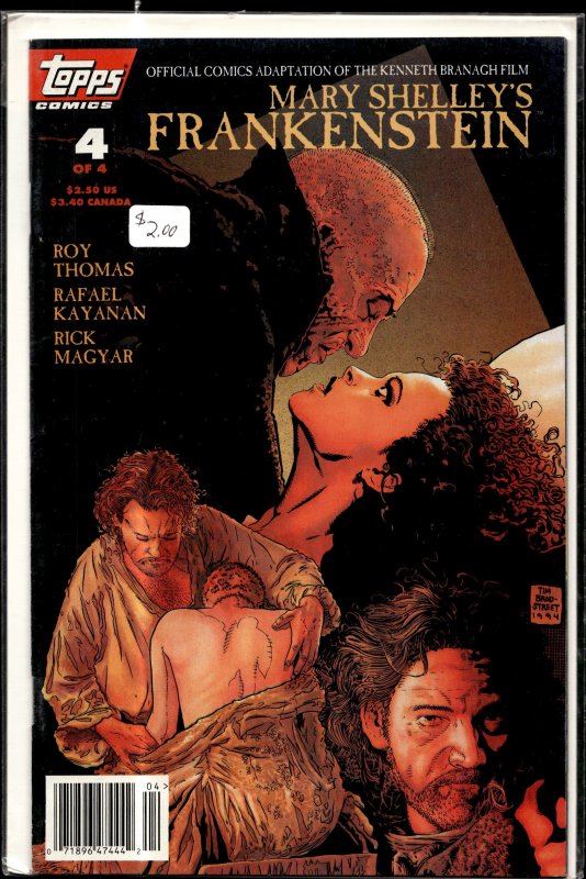 Mary Shelley's Frankenstein #4 (1995) Frankenstein