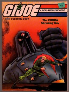 G.I. Joe Coloring Book 1987-COBRA Shrinking Ray-Winslow Mortimer-VF