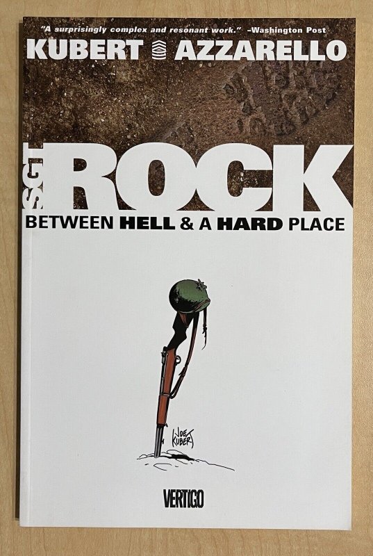 Sgt Rock Between Hell and a Hard Place TPB DC/Vertigo 2003 Azzarello & Kubert 