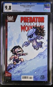 Predator vs. Wolverine #1 CGC 9.8 Skottie Young Variant Cover Marvel 2023