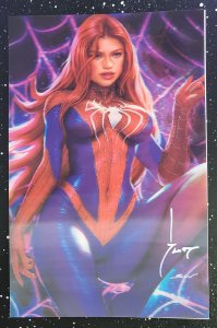 SIGNED Con Artists #3 || Khamunaki Scarlett Webslinger LENTICULAR || LTD 50